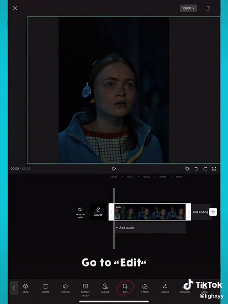 CapCut Editing Tutorial: Zoom Effect Keyframes