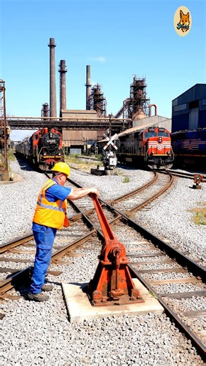 Decommissioned Diesel Locomotive Handling Procedure #railway #turnout #railworker | Fixfox