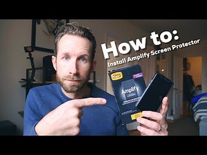 HOW TO: Install Otterbox Amplify Glass