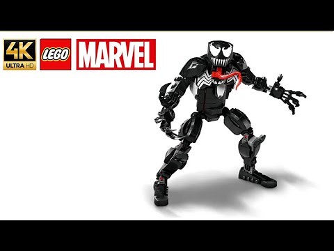 LEGO Marvel - Venom Figurine (76230) Speed build (4k Ultra HD)