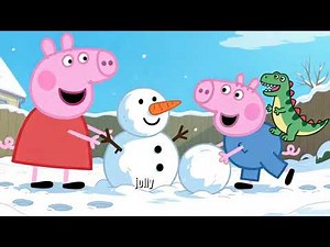 🇺🇸 🎄 Peppa Pig's Perfect Christmas Eve Snow Day! 🎅