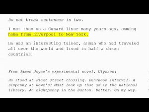 How to Write Better No.6: Strunk & White's Elements of Style: Usage Rule No.6