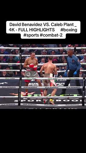 David Benavidez VS. Caleb Plant _ 4K - FULL HIGHLIGHTS #boxing #sports #combat-2