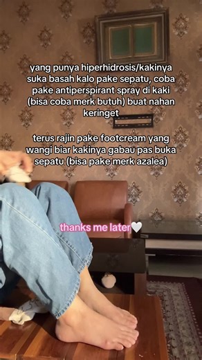 hope it helps! #hyperhidrosis #antiperspirant #footcream #footcare