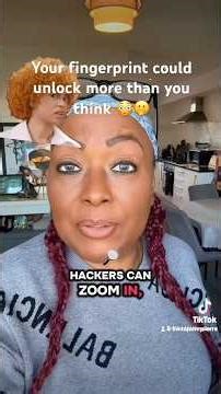 Most people don’t realise this risk with fingerprints 👀 #phonesafety #awareness