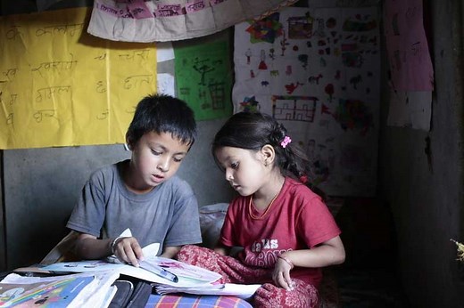 Literacy rates are improving in Nepal