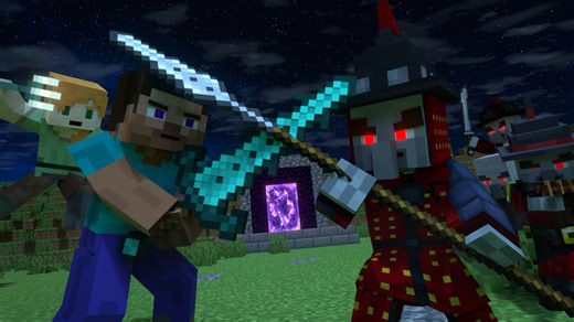 mc动画 冲突 史蒂夫和艾利克斯的东方冒险第一集