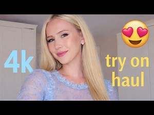 4K Ultimate Micro Bikini Try-On Haul | Lingerie, Transparent Dress & See-Through Styles