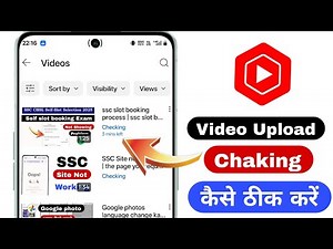 upload failed check your channel | yt studio checking problem | checking problem yt studio