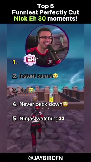 Top 5 Funniest Perfectly Cut Nick Eh 30 Moments 😭😂