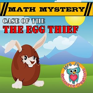 Easter Math Mystery (Grades K-4 Easter Activity and Spring Activity)