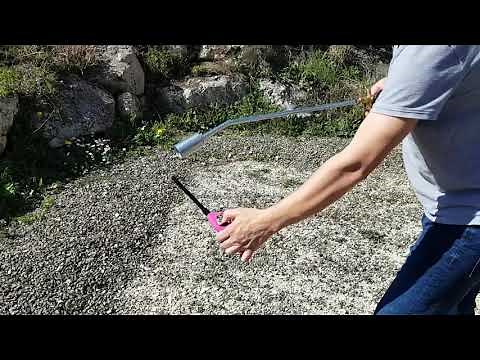 Desherbeur thermique Ecoflam +, mise en route et utilisation ---- 2EBALM - fabricant français.