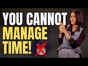 Stop Trying to Manage Time. It’s Making You Less Productive! Here’s What Actually Works!
