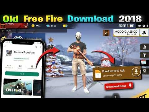 😱 Free Fire Old Version 2018 Download | Secret Private Server Key 💯 (Unlimited Access)