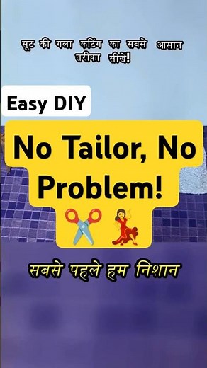 Kurti Cutting ✂️ in 1 Minute | Easy Kurti Design DIY 👗 #shorts #DIYfashion