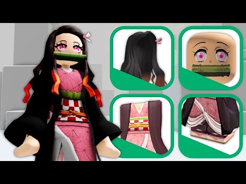 BEST REALISTIC NEZUKO DEMON SLAYER ROBLOX AVATAR!