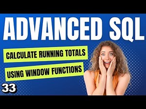 Learn Advanced SQL Smartly - How to Calculate Running Total? - Window Functions | Leetcode 534