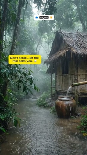 You’ll Replay This Rain Sounds ASMR Again and Again 🎧 #shorts #Rainsounds