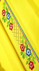 7.4K views · 32 reactions | Hand Embroidery Wonderful Border Designs || Hand Embroidery Designs #handembroiderydesigns #handembroidery | Hand Embroidery Designs | Facebook