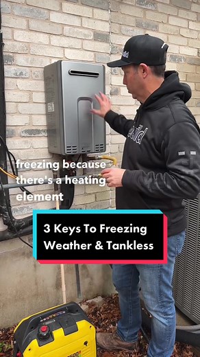 3 Things To Know About Freeze Protection & Tankless Water Heaters!