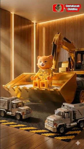 “4 Kittens 4 Crazy Rooms – LEGO Edition”: #cat #cutecat #funny #lego #fyp #shorts