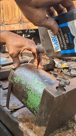hydraulic jack #old #restoration #jack #trending #foryou #workshop