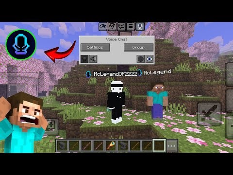 Finally Voice Chat Released For Minecraft Pocket Edition!