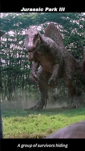 The Carnivore Brawl That Shocked the World | Jurassic Park III – Spinosaurus vs. T. rex ⚔️🦖💀