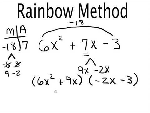 Rainbow Method - Example 2