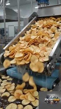 Inside the Massive Factory Producing 5 Tons of Potato Chips Hour! 😱 Satisfying ASMR