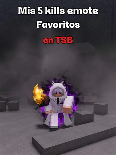Mis 5 Emotes Favoritos en TSB: ¡Entérate!
