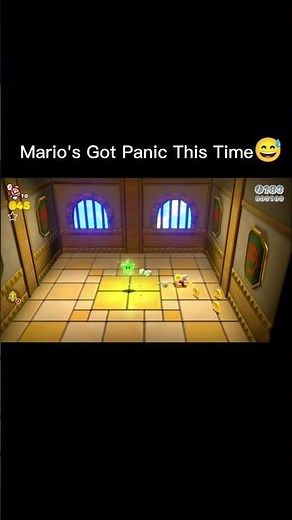 Mario Got Panic This Time!
