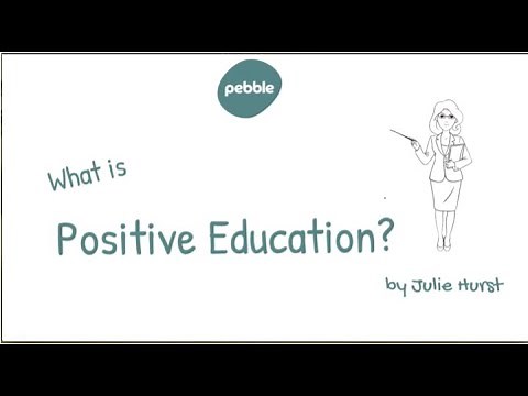 What is positive education?