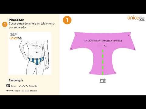MOLDE SunGa HOMBRE: Tutorial completo paso a paso 🩳✨