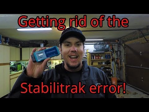 Get Rid Of The StabiliTrak Warning!