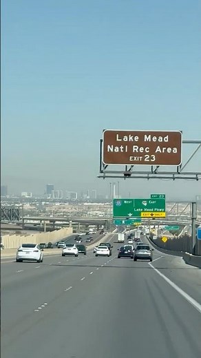 POV Drive from Freeway 11 to 215 West | Stunning Las Vegas City Views 🚘🌆