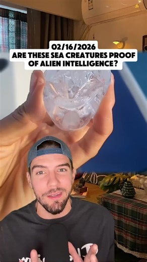 Are These Sea Creatures Proof of Alien Intelligence? 🤯🌌 #oceanlife #tunicates #weirdfacts #trending #natureexploration #fyp #foryoupage #interesting #foryou #salp #facts