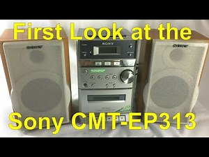Testing a Sony CMT-EP313
