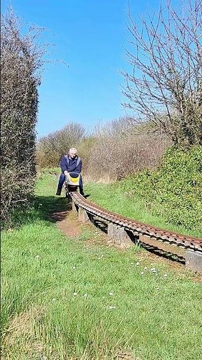 5 inch gauge Class 373 passing on the Miniature Railway at Pembrokeshire Model Engineers
