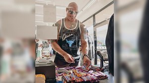 Dwayne Johnson returns to 7-Eleven to 'right a wrong'