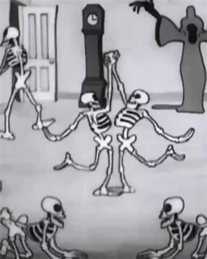 Vintage Cartoons on Instagram: "Mickey Mouse – “The Haunted House” (1929) One of the earliest spooky Mickey shorts — now in the public domain 🕯️🖤"