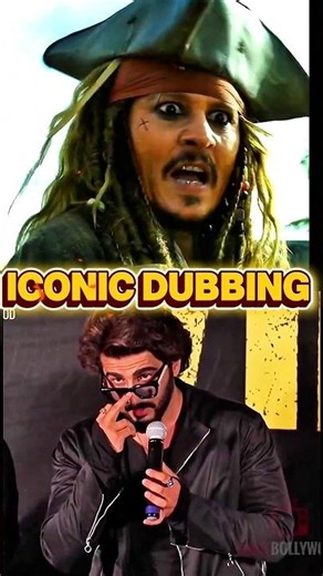 Iconic Dubbing by Bollywood Actors (Part 2)😍 #bollywood #junglebook #jacksparrow #shorts