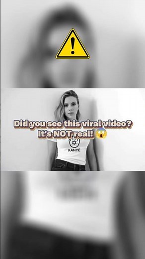 🚨 Scarlett Johansson DEEPFAKE Shocks the Internet! 😱 The TRUTH Revealed! #Deepfake #ScamAlert