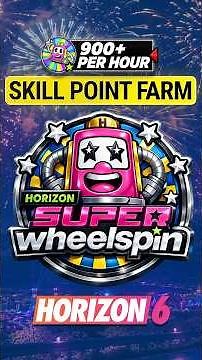 The FASTEST way to get WHEELSPINS & Skill Points in Forza Horizon 6 #forzahorizon6
