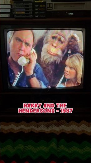 Harry and the Hendersons released 38 years ago today on June 5, 1987 🎥👣 #80s #genx #80smovies