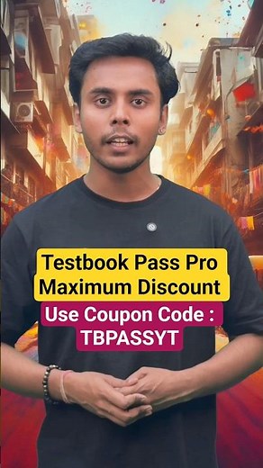 Testbook Pass Pro Coupon Code Today | Testbook Offer #testbook #testbookpass #couponcode #shorts