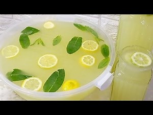 وصفات رمضان🌙| شاربات طبيعية 100% بالليمون فقط🍋🍋و بكميات كبيرة🍹🍹زينوا بها مائدة الافطار🍽️