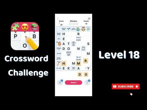 🎮 Crossword Challenge Level 18 answers | Go Answer