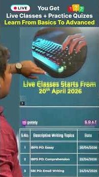 How To Prepare Descriptive Writing For SBI PO & IBPS PO Important Descriptive Topics #sbipo #ibpspo