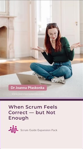 Many teams reach a point where Scrum is fully in place – events run, roles are clear, artifacts exist – and yet something feels incomplete. Delivery may be stable, but impact is weaker than expected. Transparency exists, but real learning slows down. That’s rarely a framework failure. More often, the environment has evolved. This is where the Scrum Guide Expansion Pack becomes valuable – not as a fix, but as a lens to reinterpret what’s happening. #Leadership #Scrum #Agile #SystemsThinking #Prod